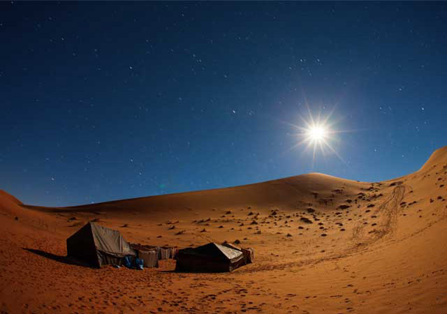 Morocco Beduin Tent in the Sahara - trekking holiday